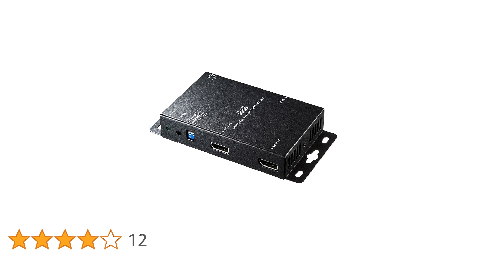 Amazon.co.jp: サンワサプライ 4K対応DisplayPort分配器(2分配